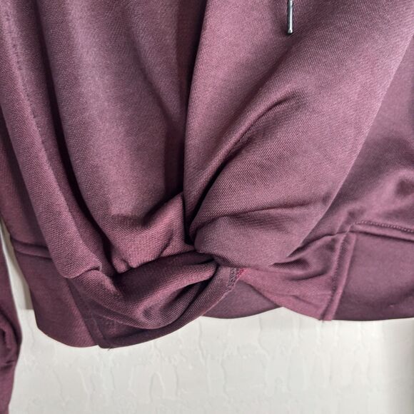 T by Alexander Wang Twist Crop Hoodie - Picture 6 of 7